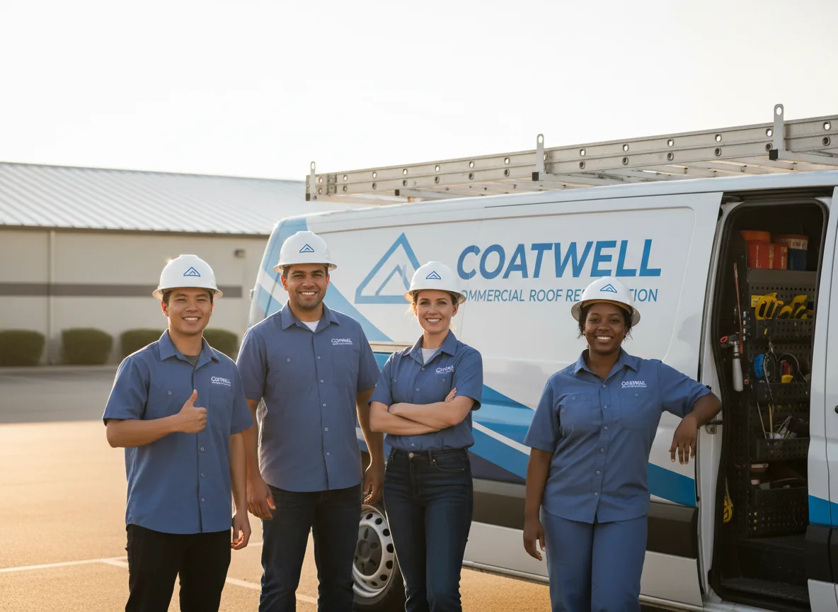 Commercial roof coating company in Lu Verne, IA